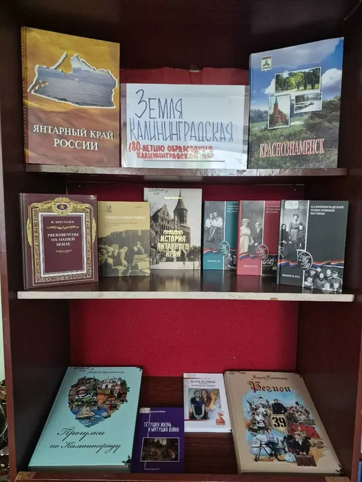 Книжная выставка Истрия моего края