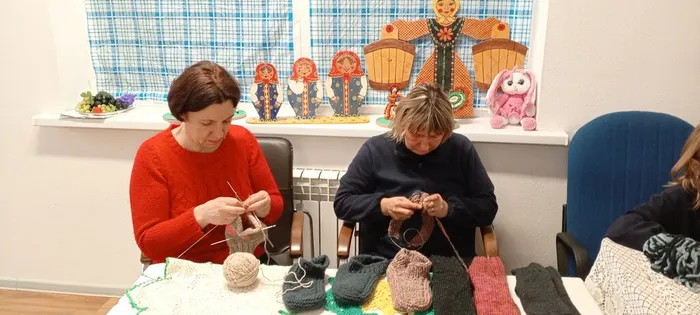 На фото фрагмент вечера за самоваром (3)
