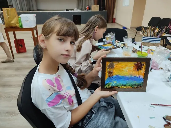 2. Участница мастер класса Типалова Вера