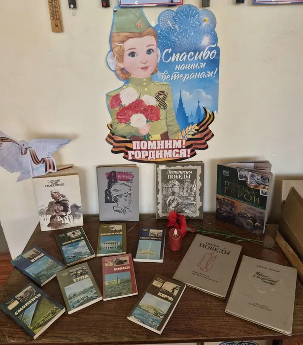 Книжная ывставка Читайте книги о войне