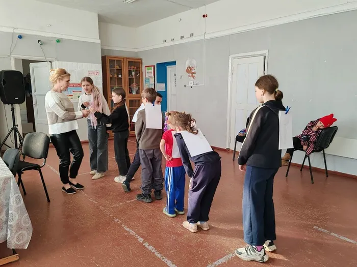 на фото фрагмент игровой программы