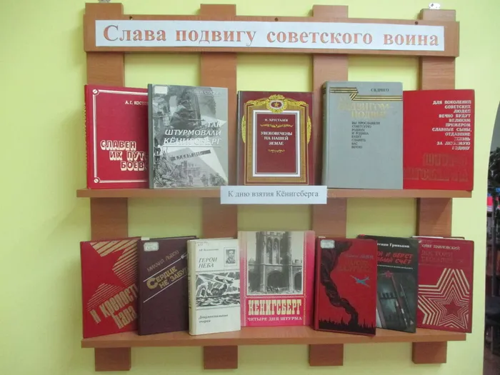 Книжная выставка в библиотеке