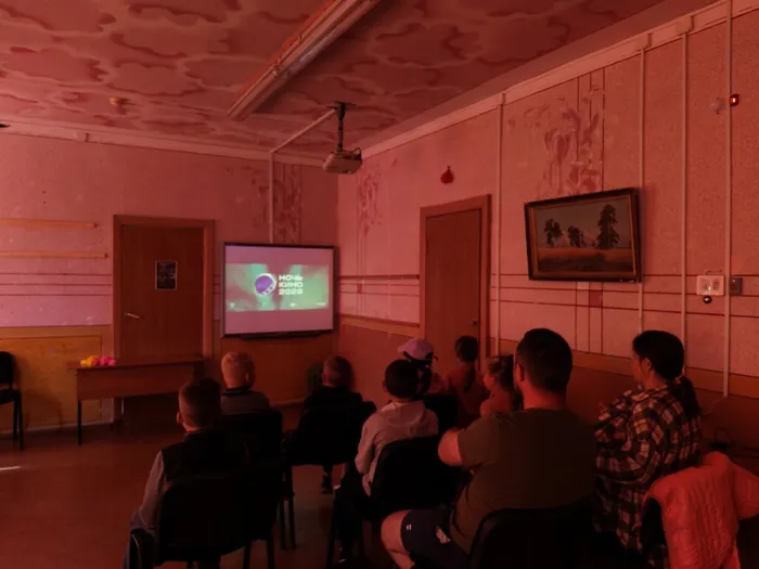 Участники акции Ночь Кино