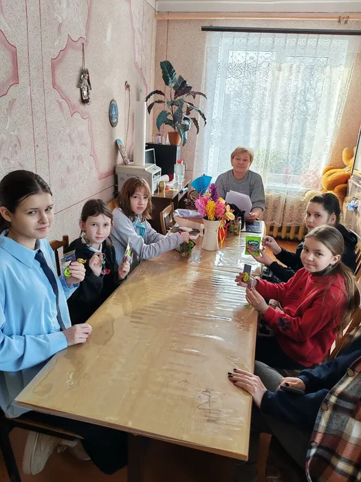 на фото участники викторины