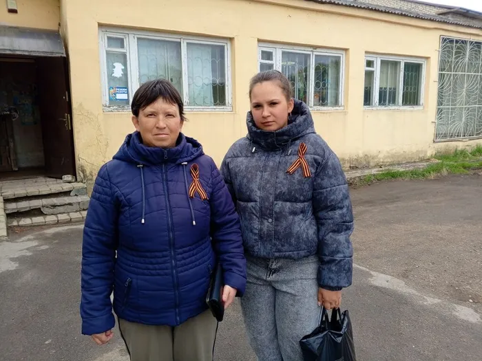 Участники акции Георгиевская ленточка  (2)