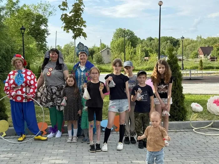 Участники мероприятия Весёлое лето  (2)
