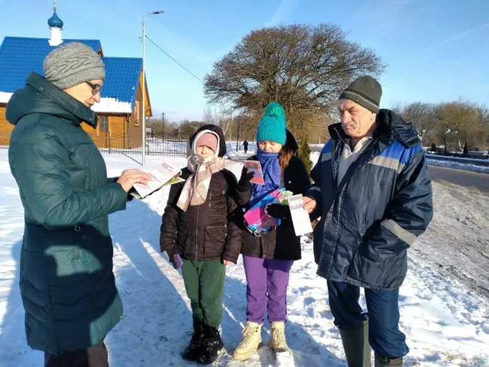 Участники антитеррористической акции.