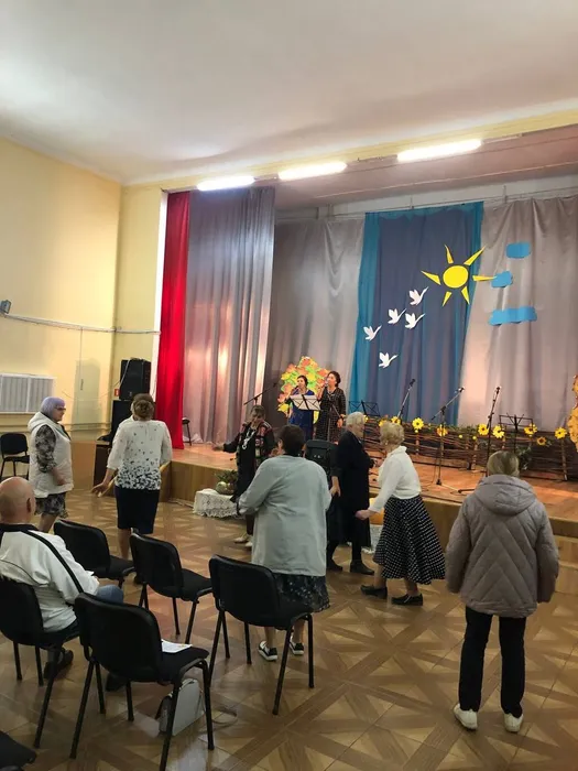на фото зрители