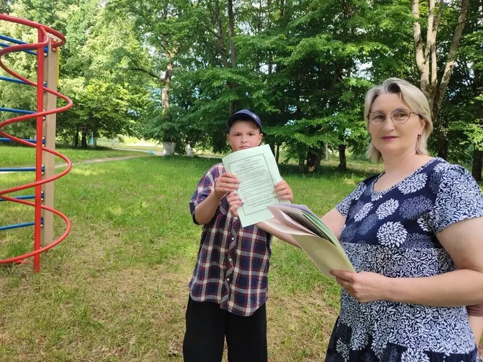 Все участники получили буклеты антинаркотической направленности