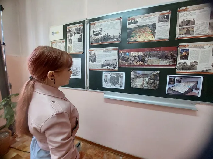 На фотографии музейная экспозиция, посвящённая подготовке штурма Кёнигсберга