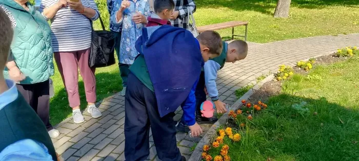 Участники акции Капля жизни