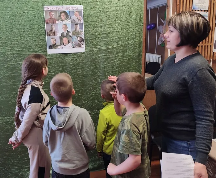 на фотографии участники викторины