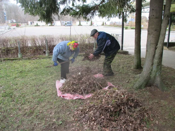 Убираем мусор