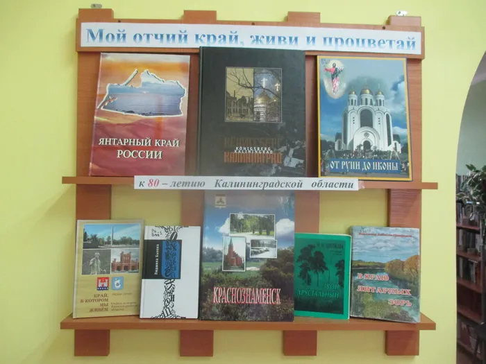 Выставка в библиотеке