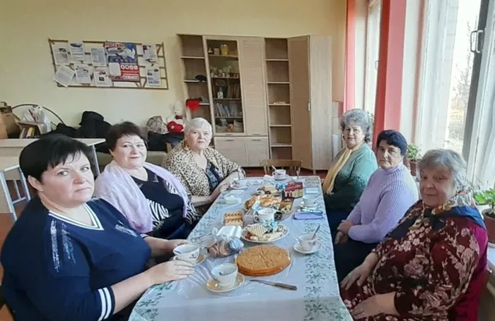 За чашкой чая