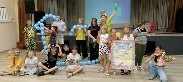 на фотографии фрагмент игровой программы (5)