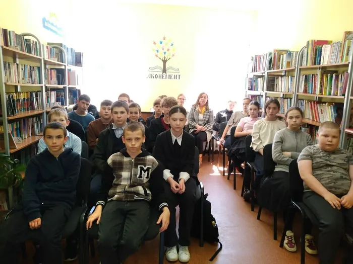 Учащиеся 6 класса на мероприятии