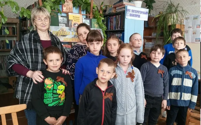 Участники часа мужества