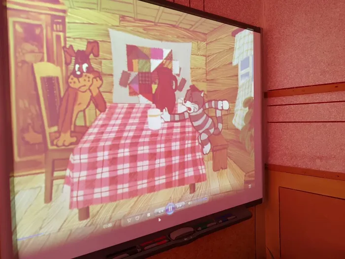 на фото фрагмент мультфильма