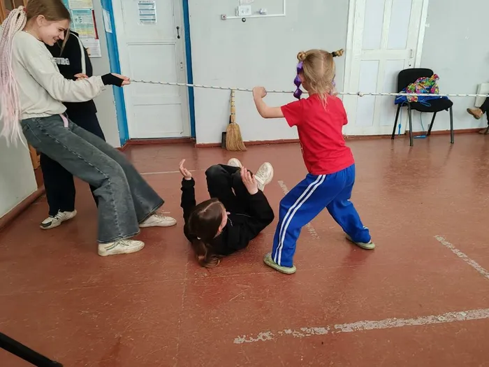 на фотографии фрагмент игровой программы