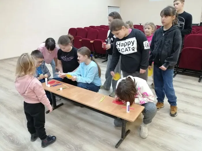 на фото фрагмент игровой программы