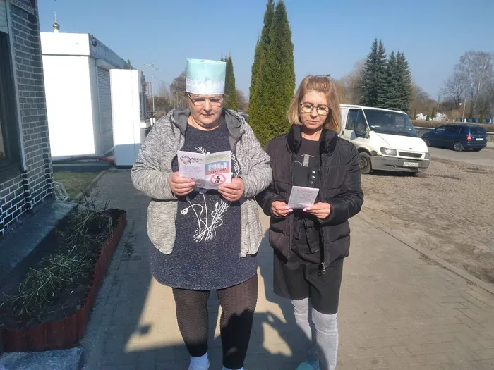 Все желающие получили буклеты