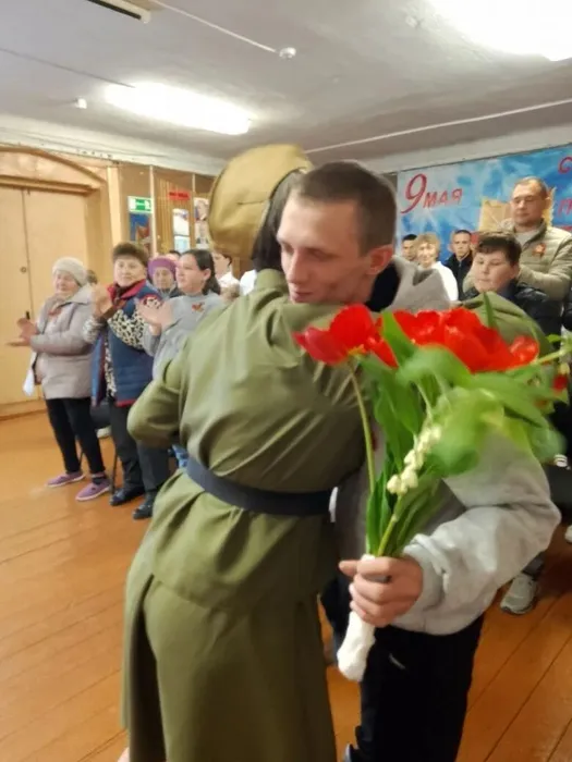 Поздравление участника СВО Андрейчик М.В