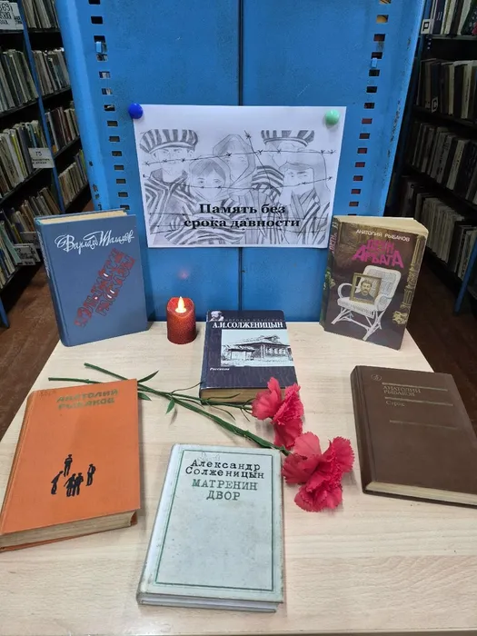 Книжная выставка Память без срока давности