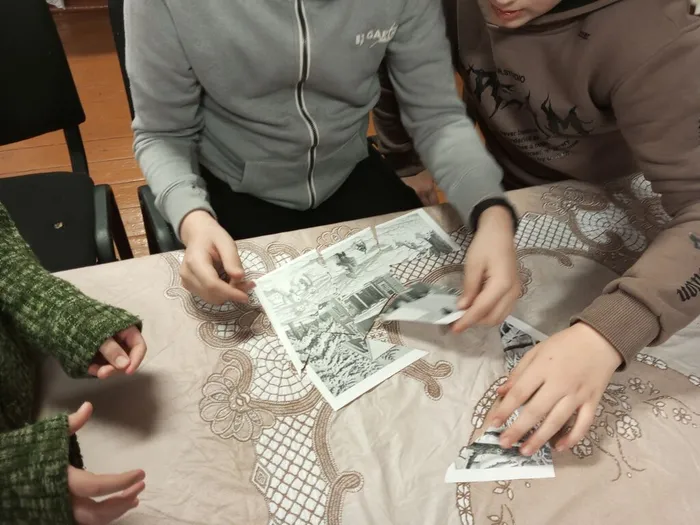 Собираем зимнюю картину