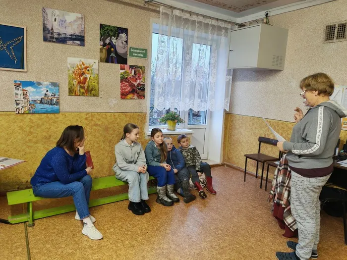 на фото участники викторины