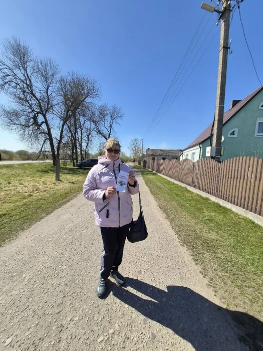 информирование жителей поселка