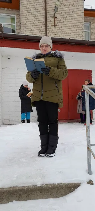 Стихотворение читает Теплинская Н.Н.