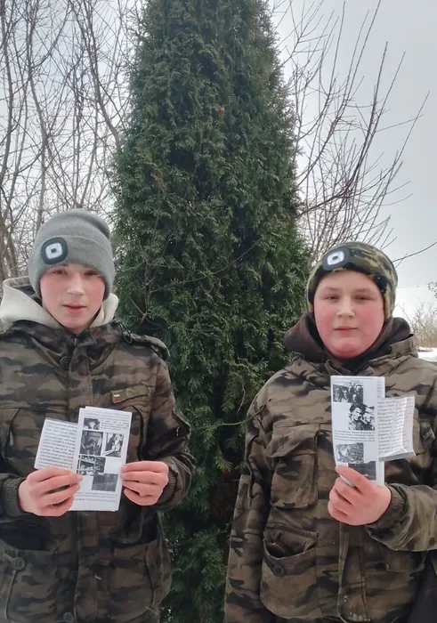 на фото участники акции