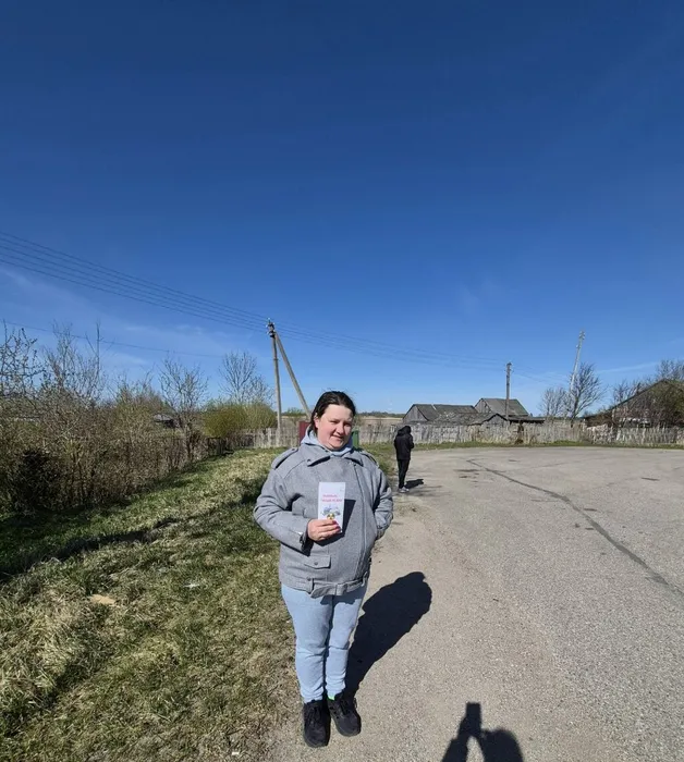 Участники акции жители посёлка (1)