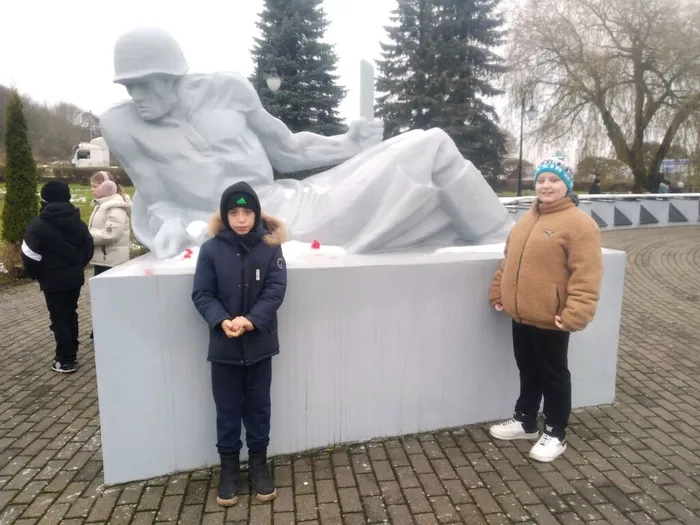 На Мемориале погибших воинов