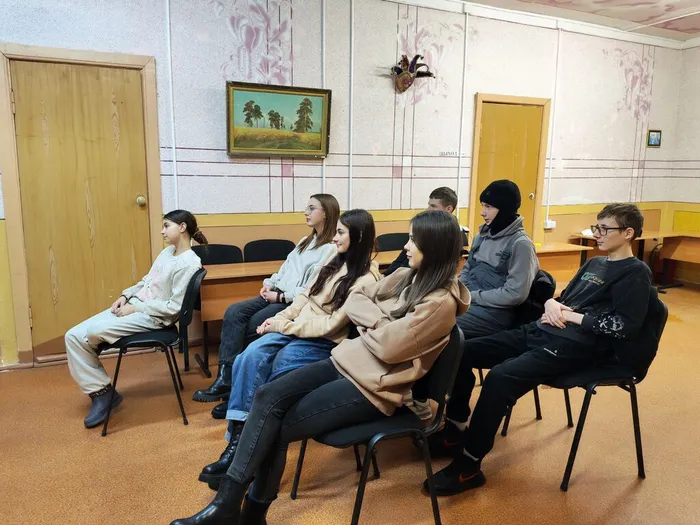 на фото посетители Дома культуры